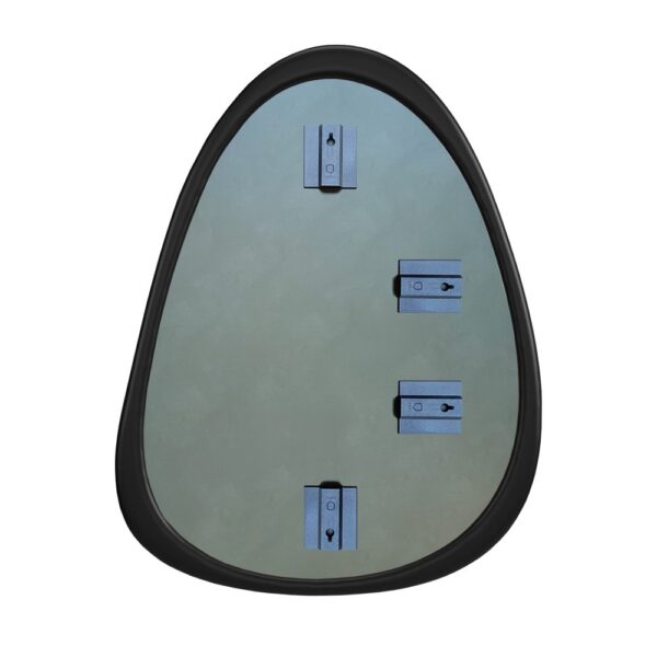 Espelho Decorativo Gringa Preto 120x90cm Orgânico