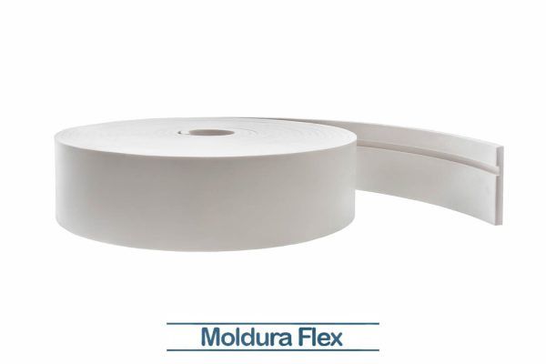 Rodapé Flexível Lucca 10cm x 1cm