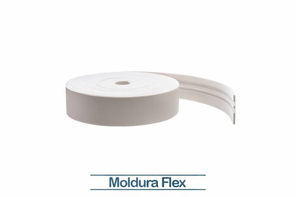Rodapé Flexível Napoli 7cm x 1cm