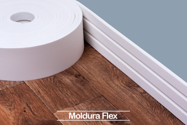Rodapé Flexível Siena 10cm x 1cm