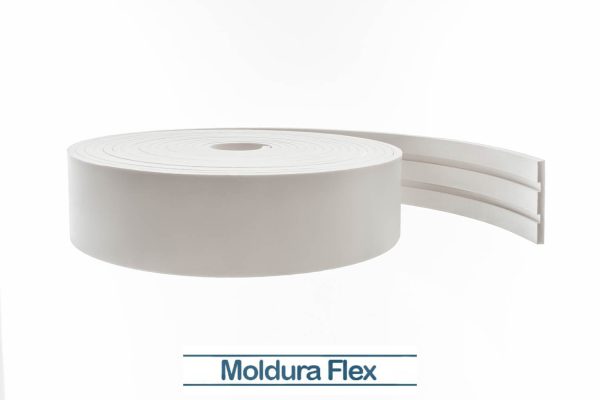 Rodapé Flexível Siena 10cm x 1cm